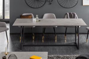 Keramický jídelní stůl Kody 200 cm betonový vzor