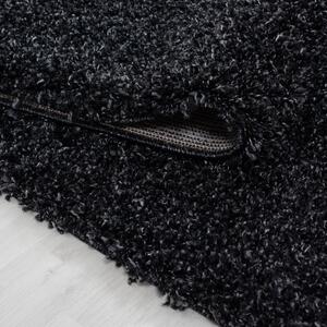 Ayyildiz koberce Kusový koberec Dream Shaggy 4000 Antrazit kruh - 80x80 (průměr) kruh cm