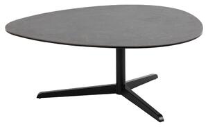Keramický konferenční stolek Ahab 100 cm černý