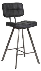 Barová židle Adri II Wax PU black