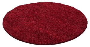 Ayyildiz koberce Kusový koberec Life Shaggy 1500 red kruh - 120x120 (průměr) kruh cm