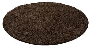 Ayyildiz koberce Kusový koberec Life Shaggy 1500 brown kruh ROZMĚR: 80x80 (průměr) kruh