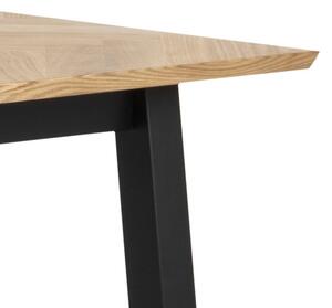 Jídelní stůl Brody 220x95x75 cm (dřevo, černá)