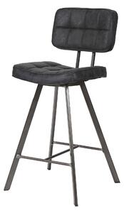 Barová židle Adri II Wax PU black