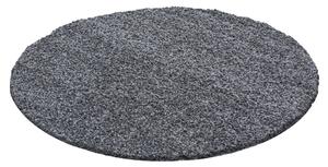 Ayyildiz koberce Kusový koberec Dream Shaggy 4000 Grey kruh - 80x80 (průměr) kruh cm