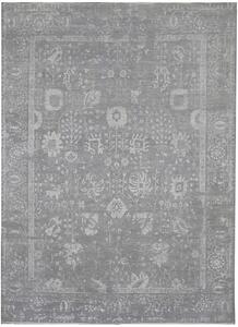 Diamond Carpets koberce Ručně vázaný kusový koberec Diamond DC-VASE 3 Silver/silver ROZMĚR: 140x200