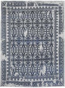 Diamond Carpets koberce Ručně vázaný kusový koberec Diamond DC-JK 7 Silver/denim - 120x170 cm