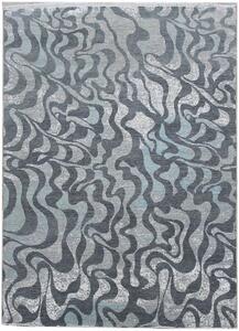 Diamond Carpets koberce Ručně vázaný kusový koberec Diamond DC-M1 Grey/aqua - 120x170 cm