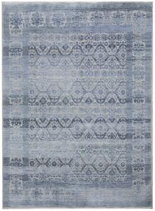 Diamond Carpets koberce Ručně vázaný kusový koberec Diamond DC-HALI B Silver/blue - 120x170 cm