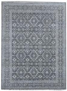 Diamond Carpets koberce Ručně vázaný kusový koberec Diamond DC-HALI B Grey/silver ROZMĚR: 140x200