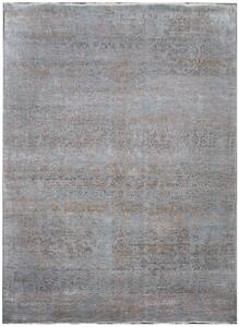 Diamond Carpets koberce Ručně vázaný kusový koberec Diamond DC-JK 1 Silver/mouse - 140x200 cm