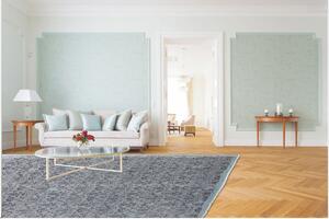 Diamond Carpets koberce Ručně vázaný kusový koberec Diamond DC-M 5 Light grey/aqua ROZMĚR: 140x200