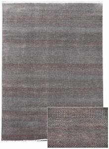 Diamond Carpets koberce Ručně vázaný kusový koberec Diamond DC-MCN Light grey/brown ROZMĚR: 120x170
