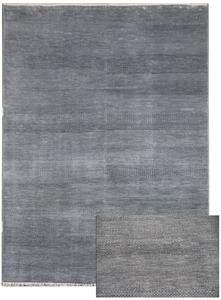 Diamond Carpets koberce Ručně vázaný kusový koberec Diamond DC-MCN Light grey/blue ROZMĚR: 140x200