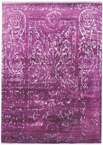 Diamond Carpets koberce Ručně vázaný kusový koberec Diamond DC-JK 2 Purple/silver (overdye) - 245x305 cm
