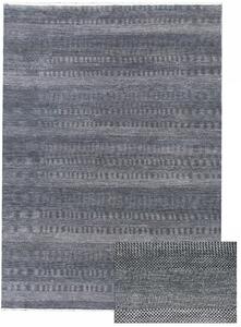 Diamond Carpets koberce Ručně vázaný kusový koberec Diamond DC-MCN Dark blue/silver - 120x170 cm