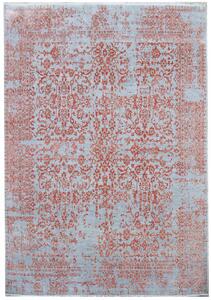 Diamond Carpets koberce Ručně vázaný kusový koberec Diamond DC-JK 1 Silver/orange - 180x275 cm