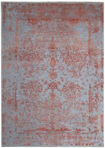 Diamond Carpets koberce Ručně vázaný kusový koberec Diamond DC-JK ROUND Silver/orange - 120x170 cm