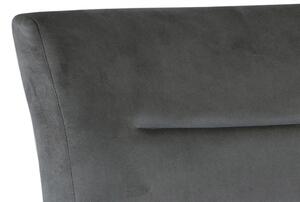 Designová jídelní židle Damilola tmavě šedá