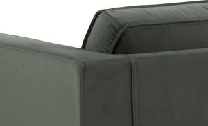 Designová 2-místná sedačka Danette 176 cm šedá