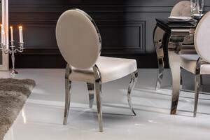 Designová židle Rococo II béžová