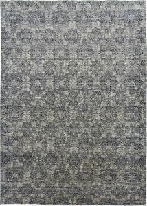 Diamond Carpets koberce VÝPRODEJ: Ručně vázaný kusový koberec Diamond DC-JK 1 SILVER/BLACK - 305x425 cm