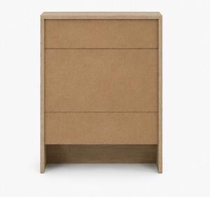 Botník, výklopná dvířka, dřevo kompozitní, 55x59x22 cm, dub sonoma, Dekorino BB20260034