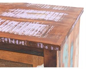 TV stolek Lungo z recyklovaného dřeva