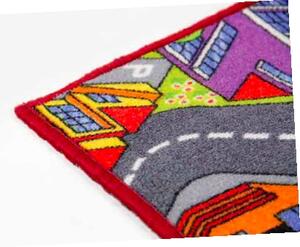 Associated Weavers koberce Dětský kusový koberec silnice Big City - 100x165 cm
