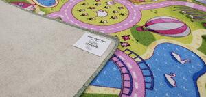 Associated Weavers koberce Dětský kusový koberec silnice Sweet Town - 100x165 cm