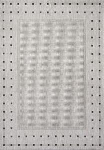 Devos koberce Kusový koberec FLOORLUX Silver/Black 20329 - 60x110 cm
