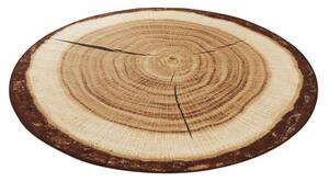 Protiskluzový kusový koberec BASTIA SPECIAL 101175-100x100 (průměr) kruh