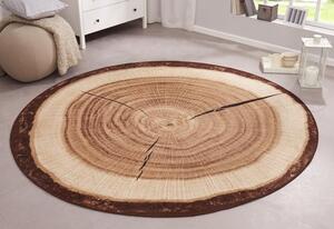Protiskluzový kusový koberec BASTIA SPECIAL 101175-100x100 (průměr) kruh