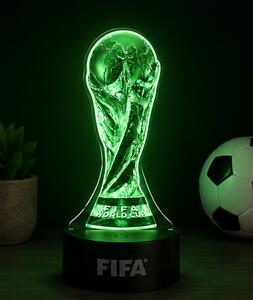 Stolní LED světlo, dekorativní, noční, trofej FIFA MS 2026, 19x10x8 cm, plast, více barev, Dekorino LS20260010
