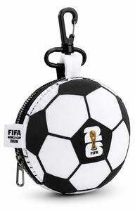 Polštář, dekorativní, multifunkční, tvar míče, motiv WORLD CUP 2026, 16x16/29x16 cm, polyester/akryl/látka, tématika MS 2026, Dekorino PD20260002