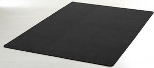 Hanse Home, Jednobarevní kusový koberec Nasty 102055 Schwarz | Černá Typ: 140x200 cm