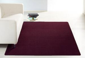 Hanse Home, Jednobarevní kusový koberec Nasty 102368 Brombeer Violett | Fialová Typ: 67x120 cm