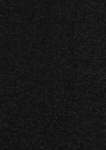 Hanse Home, Jednobarevní kusový koberec Nasty 102055 Schwarz | Černá Typ: 80x150 cm