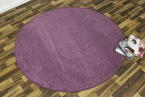 Hanse Home Collection koberce Kusový koberec Nasty 101150 Lila kruh - 133x133 (průměr) kruh cm