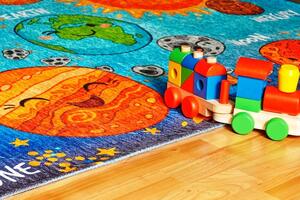 Dětský kusový koberec Torino kids 230 SOLAR SYSTEM-120x170