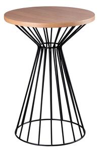 MUZZA Odkládací stolek guho Ø 40 cm přírodní