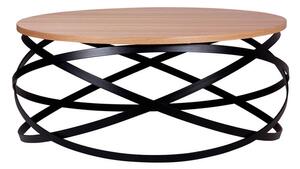 Konferenční stolek doria Ø 80 cm přírodní