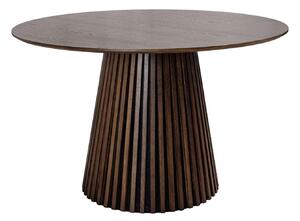 Designový jídelní stůl Wadeline 120 cm tmavý dub