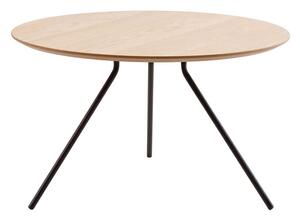 MUZZA Konferenční stolek vida Ø 75 cm přírodní