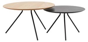 Konferenční stolek vida Ø 75 cm přírodní