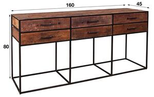 Halový stolek Ilonis III - 160 Robust hardwood