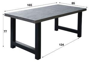 Jídelní stůl Bulta I - 165 grey