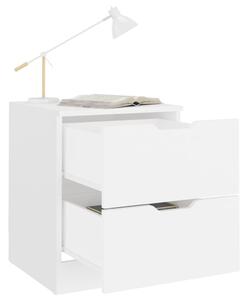 Noční stolek Joplin - 40x40x50 cm | bílý