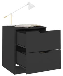 Noční stolek Joplin - 40x40x50 cm | černý
