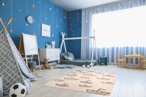 Zala Living - Hanse Home koberce Dětský kusový koberec Vini 103017 Paper Boat Sammy 120x170 cm - 120x170 cm